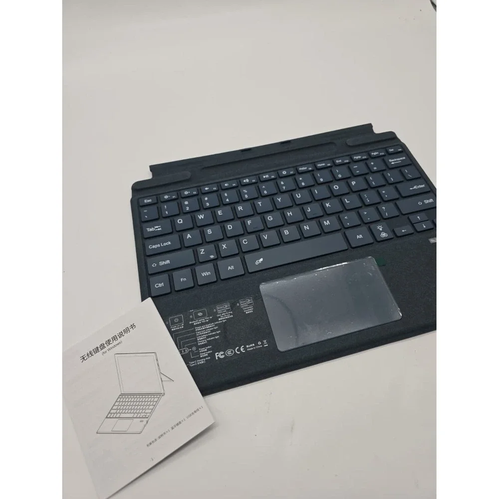 Zoof Keyboard for Microsoft Surface Pro 11 10 9 8 X Copilot+ 7-Color Backlit